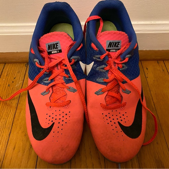 Nike Rival S Womens Racing Shoes Neon Pink low lace up, Size 9.5 - Picture 10 of 14